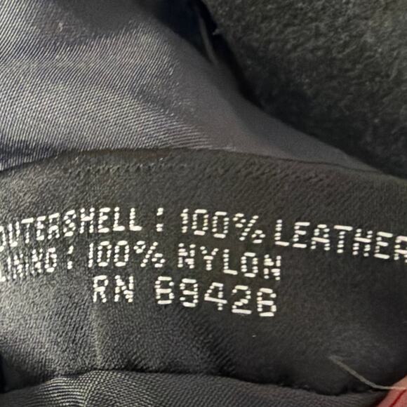 VTG Wilsons Leather Suede Jacket Western Fringe Cropped Button Snap Coastal Boho - Picture 12 of 12